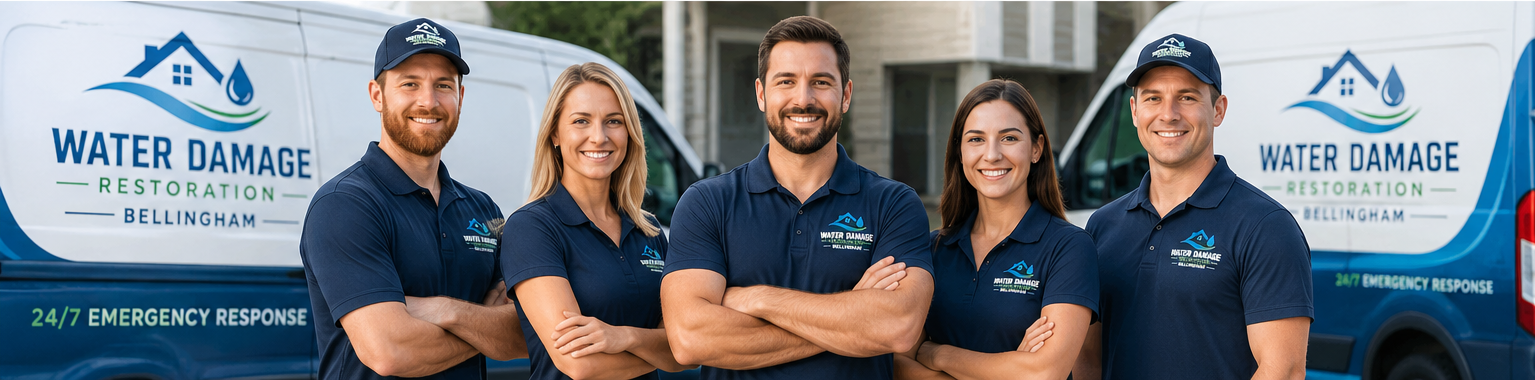 Water damage professionals serving Bellingham and Whatcom County